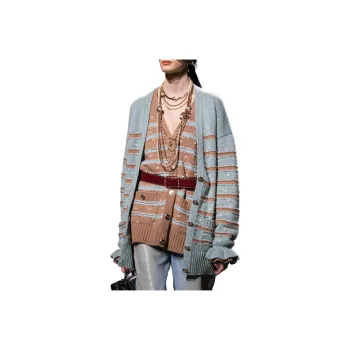 CHANEL Knitwear Women's Light Brown