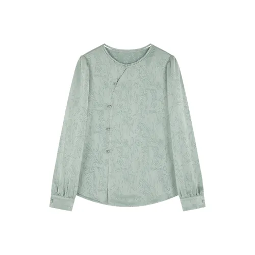Mo Han Yi Mei Shirt Women's Mint Green