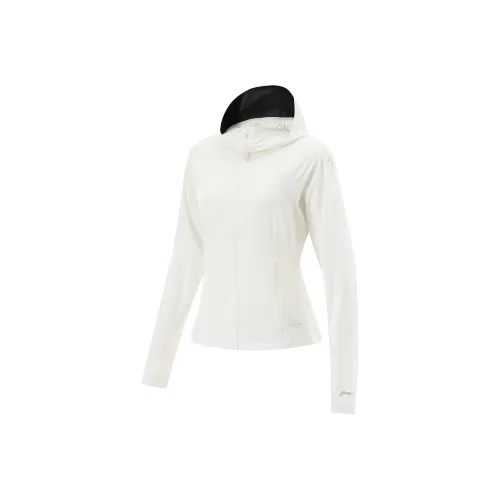 LiNing Smoothie Jackets Coats Women's Ivory