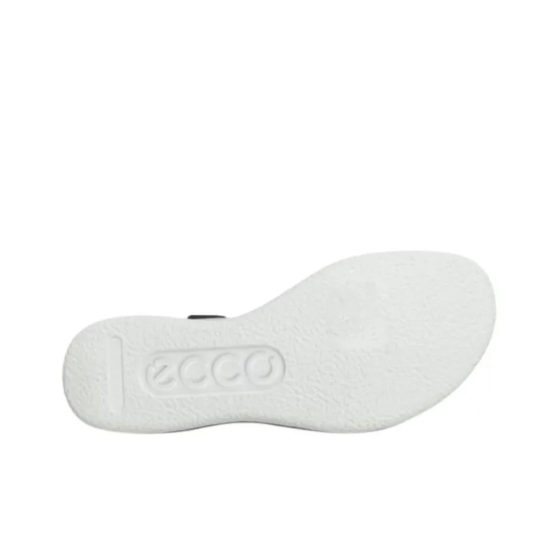 Ecco Flowt One Strap Sandals 3cm Women's Black-5