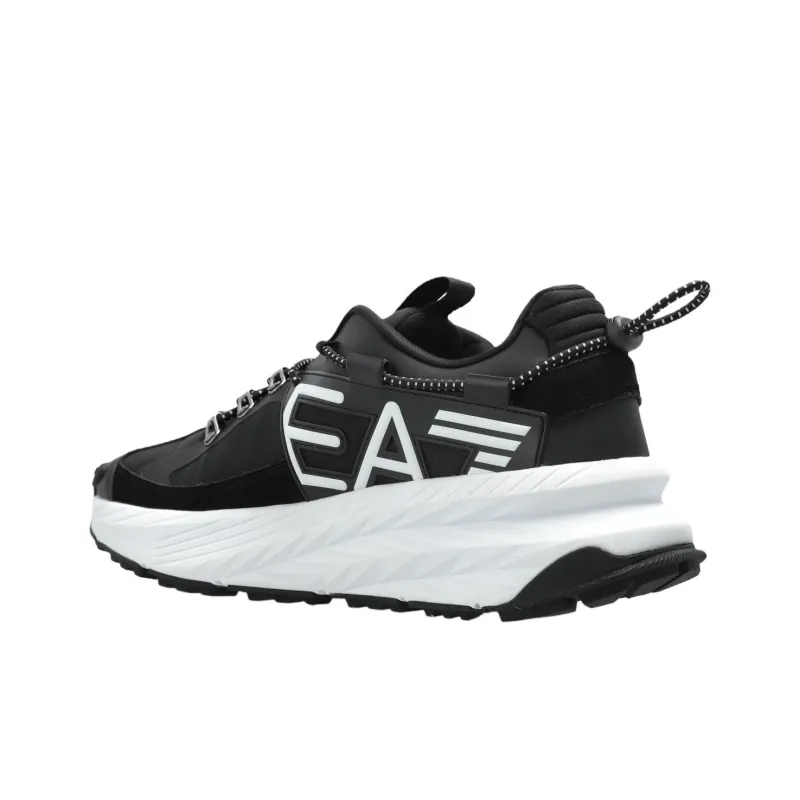 EMPORIO ARMANI EA7 Low Top Casual Shoes Men's Black-3