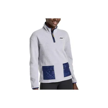Saucony RESTED SHERPA Cashmere Sweater Women's Light Gray
