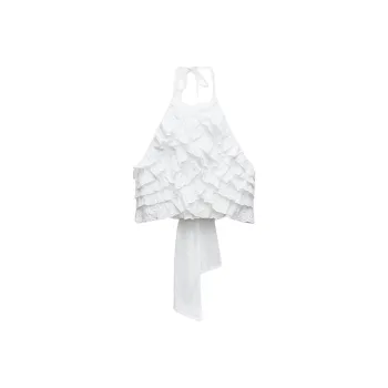 ZARA Trf Camisole Women's Frosted White