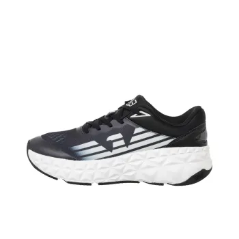 EMPORIO ARMANI EA7 Low Top Casual Shoes Men's Black