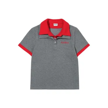 ISaluteU Polo Shirt Unisex Dark Gray