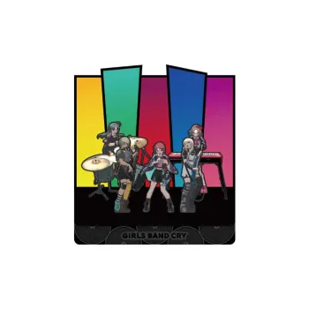 TOEI ANIMATION Girls Band Cry Band Combination Metal Acrylic Stands