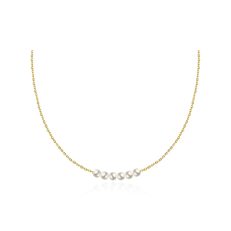 Taste The Color Pearl Necklaces Women's-0