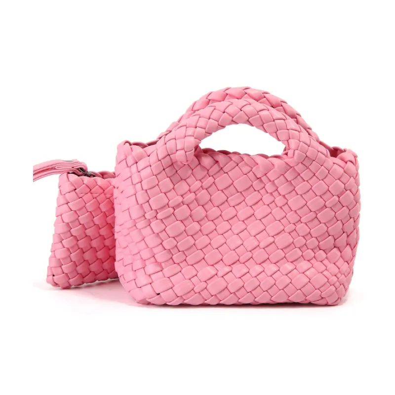 YOCAMU PU Basket Bag Handbag Mini Women's Multicolor-8