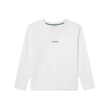 LACOSTE Regular T Shirt Women's White
