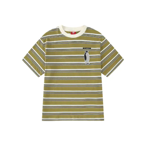 Checkitout Sweatshirt Unisex Gradual Light Ecru/Mustard Green