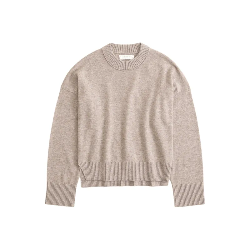 Abercrombie＆Fitch Cashmere Sweater Women's Light Brown-0