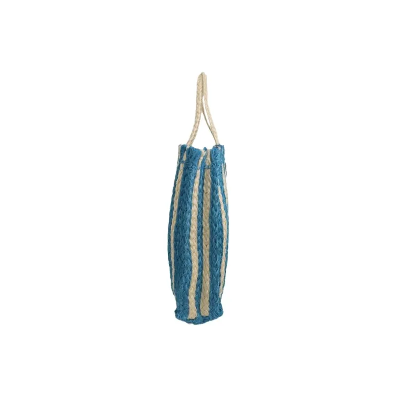 MARNI Raffia Tote Bag, Shopping Bag, Handbag Women's Blue-2