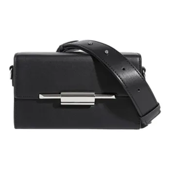 BEMIX PETS Microfiber Leather Shoulder Bag Men's Black