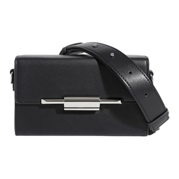 BEMIX PETS Microfiber Leather Shoulder Bag Men's Black-0
