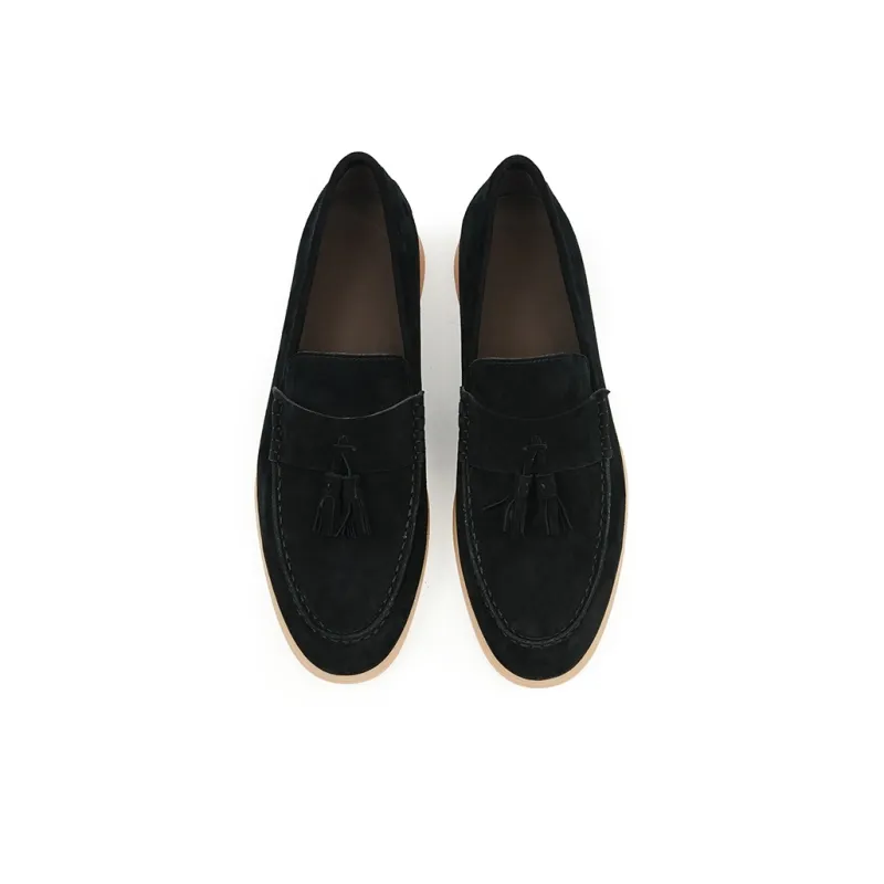 ASTON M.JAZZ Loafers Men Black/Gray/Coffee-13