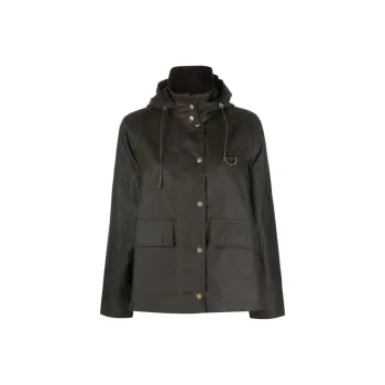BARBOUR Avon Hooded Waxed Jacket