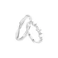 Butterfly Couple Rings