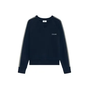 CELINE SS25 Cashmere Sweater Women's Marine Blue