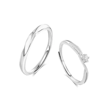BLANK IN BLANK Sterling Silver Rings Unisex