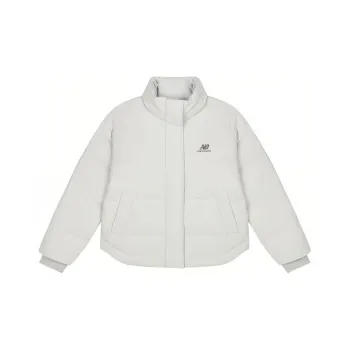 New Balance Down Jacket Women's Gray White