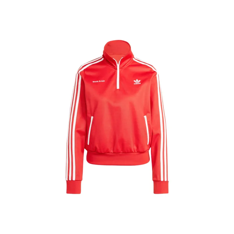 Adidas Originals Sporty & Rich Half Zip Track Jacket-0