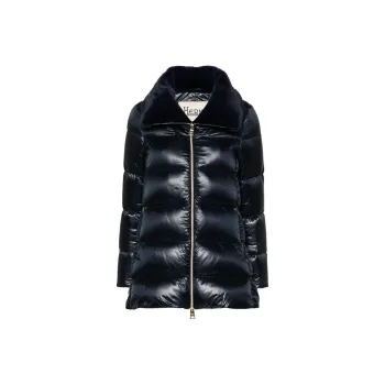 HERNO Padded Zip-Up Down Jacket
