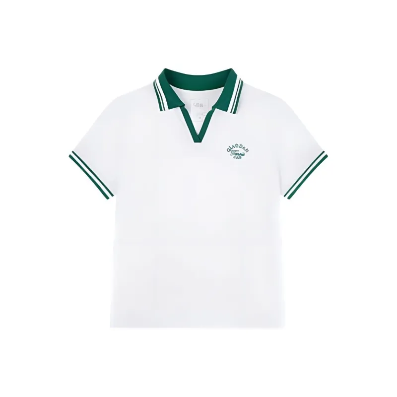 QIAODAN Polo Shirt Women's Jordan White-0