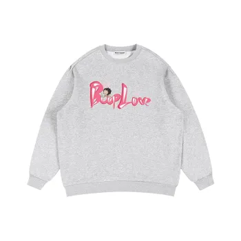 BETTY BOOP Sweatshirt Unisex White