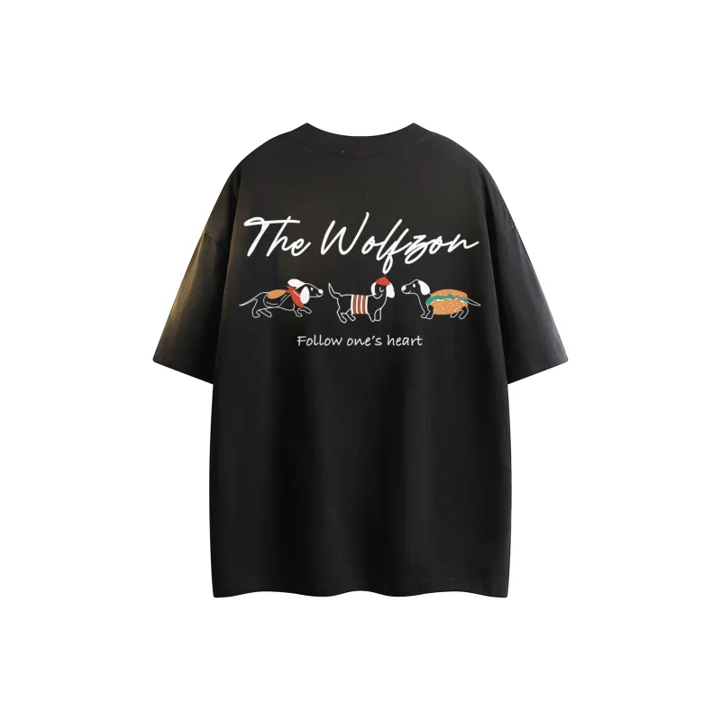 WOLF ZONE T Shirts Unisex-5