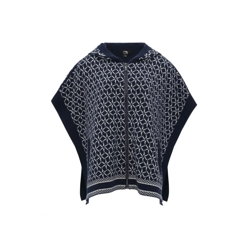 LI NING 1990 Classic Collection Knitwear Women's Dark Marine Blue-0