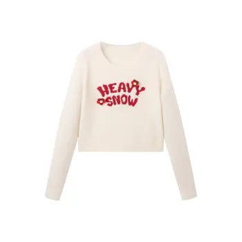 LEDIN Knitwear Women's Mist White