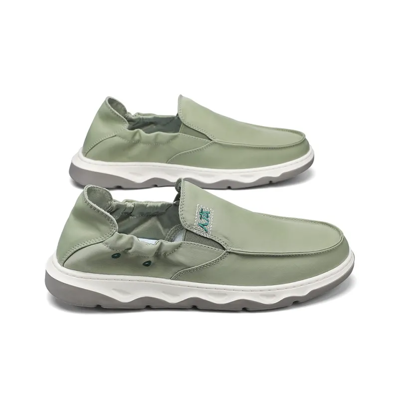 RENBEN Breathable And Lightweight Low Top Canvas Shoes Men's-14
