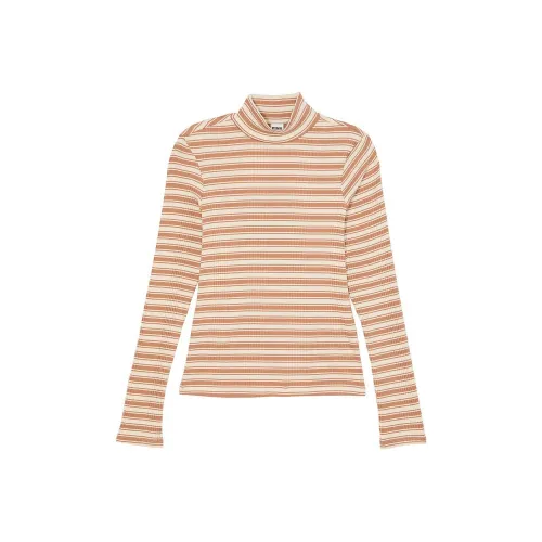 Victoria's Secret T Shirt Women's Toffee Sugar Stripes