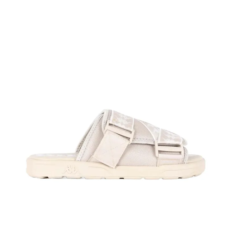Kappa Cushioning Slide Slippers Unisex Beige-1