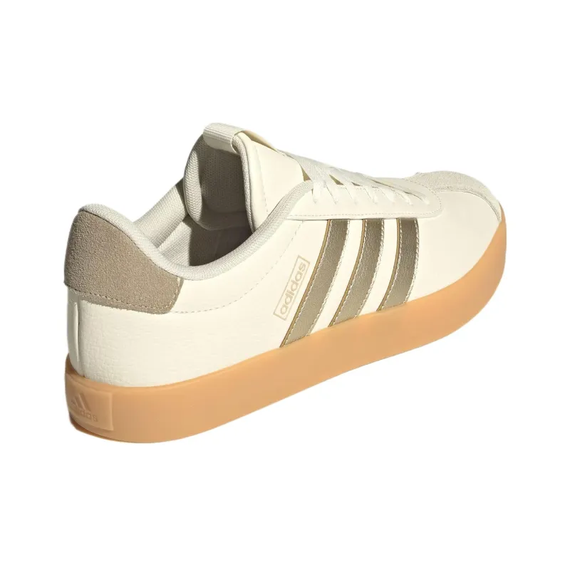 Adidas VL COURT 3.0 Low Top Skateboard Shoes Unisex Jade White-3