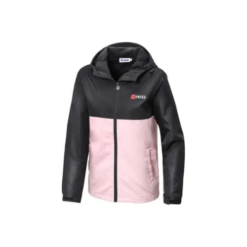 KSWISS Jackets Coats Women's Black/Pink Red
