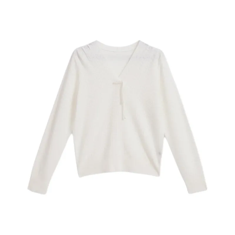 Yiner Knitwear Women's Cream White-0