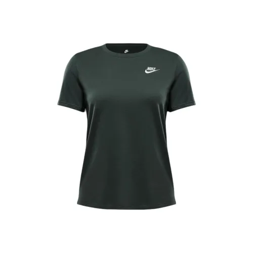 Nike Sportswear Club Regular T Shirt Women's Vintage Green