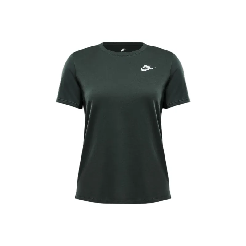 Nike Sportswear Club Regular T Shirt Women's Vintage Green-0