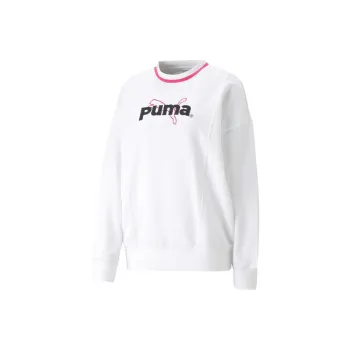 PUMA TEAM Sweatshirts Women's White