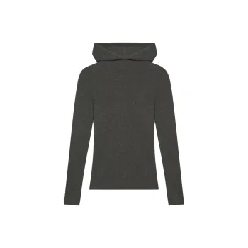ARITZIA Babaton Calypso Sweater Knitwear Women's Heather Charcoal/Stone Phoebe Zhennan Charcoal