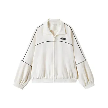 EICHITOO Jackets & Coats Women's Raw White