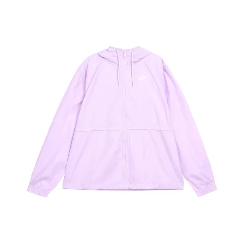 Nike Sportswear Essentials Series Repel Jackets Coats Women's Misty Purple