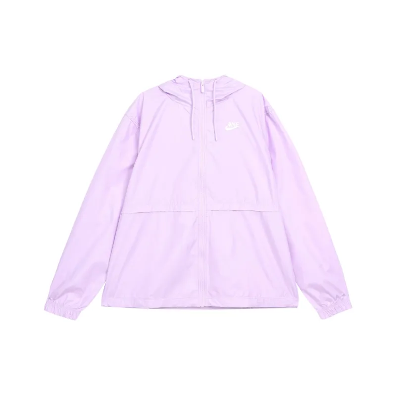 Nike Sportswear Essentials Series Repel Jackets Coats Women's Misty Purple-0