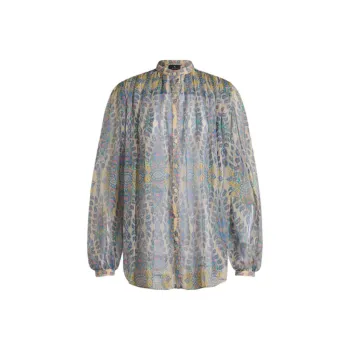 ETRO Floral Printed Long Sleeved Shirt