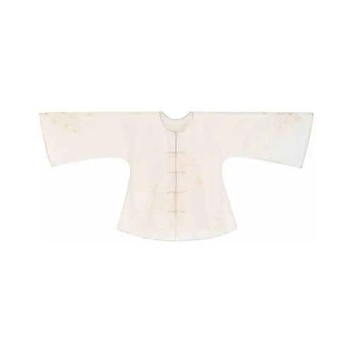 YICHENGFENGXU Shirt Women's Ecru Positioning Embroidery