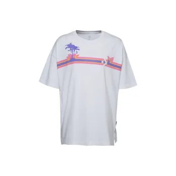 Converse Palm Trees T Shirt Women's White