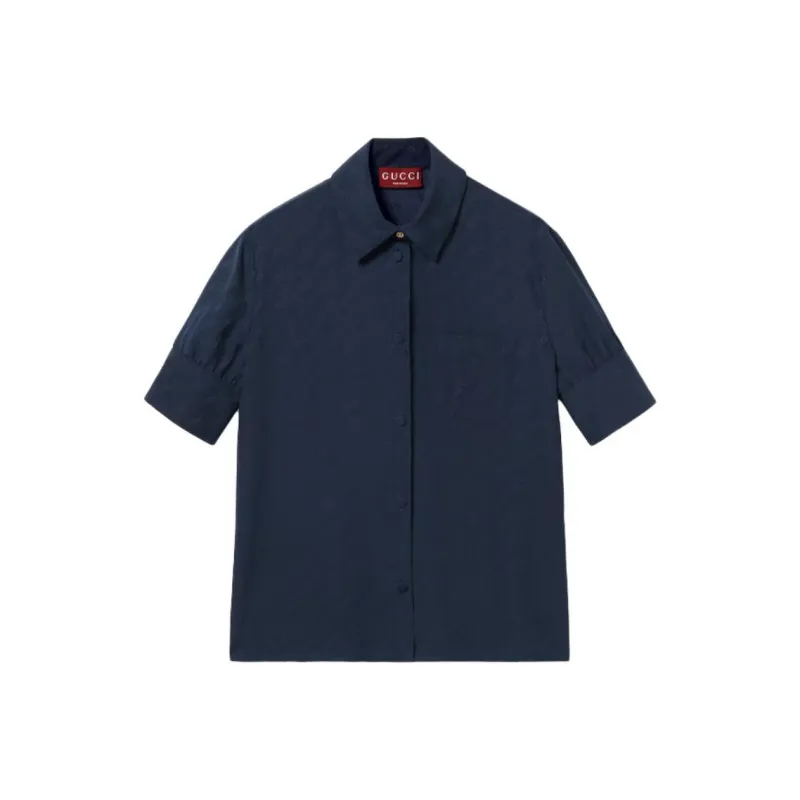 GUCCI Shirts Women's Blue-0