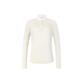 FILA Golf Series Polo Shirt Women's Zhimibai White