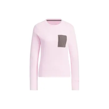 Adidas City Escape Long Sleeve Sweatshirt Sweatshirt Women's Clear Pink